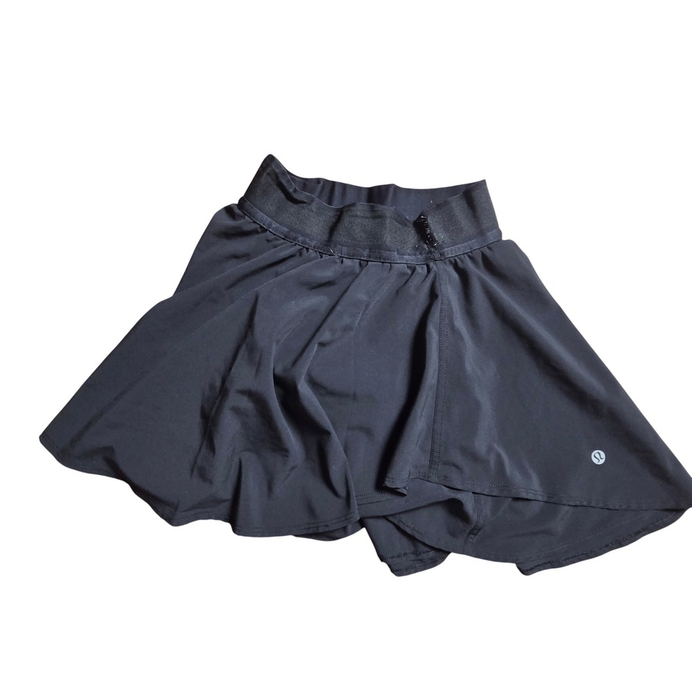 Lululemon Court Rival High-Rise Skirt Athletic Skort 0 Gym Yoga Training Sports